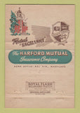 Matchbook Cover - Hartford Insurance Bel Air MD Brooks Port Allen LA 40 Strike