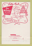Matchbook Cover - Jim McCorvey's BBQ Ranch Clewiston FL Fort Myers 40 Strike
