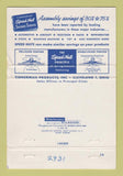 Matchbook Cover - Tinnerman Speed Nuts Fasteners Cleveland OH WEAR 40 Strike