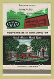 Matchbook Cover - Beach Manor Hotel Cottages Biloxi MS 40 Strike