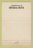 Matchbook Cover Savings Association ME Maine Balsams Dixville Notch NH 40 Strike