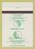 Matchbook Cover - Spinnaker Bar Grill Incline Village NV 40 Strike