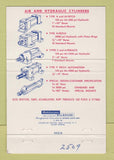 Matchbook Cover - Petch Manufacturing Detroit MI Hydraulic Cylinders 40 Strike
