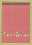 Matchbook Cover - Vance Edwards Men's Clothes Oakland CA Christmas 40 Strike