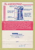 Matchbook Cover - American Burial Vault Belmont MA 40 Strike