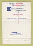 Matchbook Cover - Dwyer Kitchens Michigan City IN WEAR 40 Strike