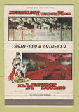 Matchbook Cover - Miamian Restaurant Miami FL Matador Lounge 40 Strike