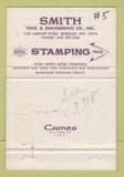 Matchbook Cover - Smith Tool Metal Stamping Berkeley MO 40 Strike