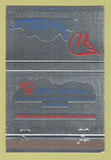 Matchbook Cover - Wiggins Airways Norwood MA 40 Strike