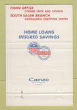 Matchbook Cover - Salem Federal Savings OR 40 Strike