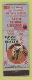 Matchbook Cover - University Bowling Alleys College Park MD WEAR