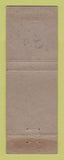Matchbook Cover - Health Center Bowling Chattanooga TN WORN