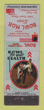 Matchbook Cover - Bowl Mor Lanes Bowling Denver Colorado