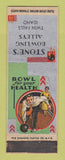 Matchbook Cover - Stone's Bowling Alleys Twin Falls ID WEAR