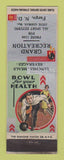 Matchbook Cover - Grand Recreation Bowling Fargo ND
