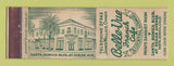 Matchbook Cover - Belle Vue French Cafe Santa Monica CA CROWN