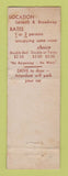 Matchbook Cover - Hotel Lankershim Los Angeles CA girlie Driftwood Room