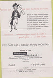 Matchbook Cover - Steelcase 60s Modern Office Furniture 40 Strike