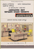 Matchbook Cover - Steelcase 60s Modern Furniture Inglewood CA 40 Strike