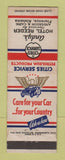 Matchbook Cover - Cities oil gas Andy's Hotel Reeder Florence AL WWII
