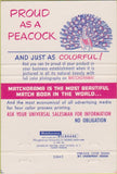 Matchbook Cover - Universal Match Jack Bilben Portland OR 40 Strike
