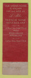 Matchbook Cover - Roosevelt Hotel Portland OR