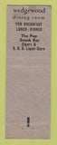 Matchbook Cover - Hotel Harris Kalamazoo MI