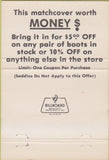Matchbook Cover - Trail Boss Western Wear Eufaula AL 40 Strike