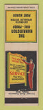 Matchbook Cover - Harrington Hotel Port Huron MI bellhop