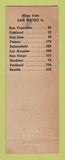 Matchbook Cover - Hotel Benjamin Franklin San Mateo CA WORN