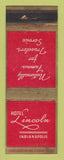 Matchbook Cover - Hotel Lincoln Indianapolis IN WORN