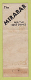 Matchbook Cover - Hotel Lincoln Indianapolis IN WORN