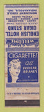 Matchbook Cover - English Hotel Cigar Stand Indianapolis IN