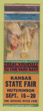 Matchbook Cover - Kansas State Fair Hutchinson KS