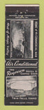 Matchbook Cover - Rogerson Hotel Coffee Shop Twin Falls ID