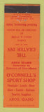 Matchbook Cover - Carter Inn National Monument ID O'Connell's Sport Shop Arco ID