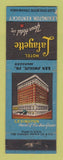 Matchbook Cover - Hotel Lafayette Lexington KY WEAR