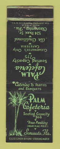 Matchbook Cover - Palm Cafeteria Sarasota FL WEAR