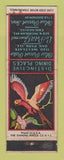Matchbook Cover - Blue Parrot Patio Oak Park IL Chicago WEAR