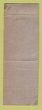 Matchbook Cover - Pass A Grille Beach Hotel FL WRITING WEAR