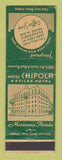 Matchbook Cover - Hotel Chipola Marianna FL WEAR