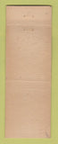 Matchbook Cover - Linden Bar Baseline MI WEAR