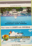 Matchbook Cover - Universal Match Bill Reed Los Angeles CA 40 Strike