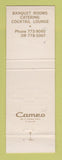 Matchbook Cover - Embers Restaurant Mount Pleasant MI