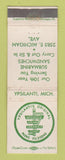 Matchbook Cover - Otalian Steak Sandwich Shop Ypsilanti MI WEAR
