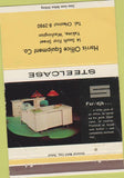 Matchbook Cover - Steelcase 60s Modern Furniture Yakima WA 40 Strike