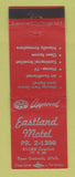 Matchbook Cover - Eastland Motel East Detroit MI