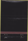 Matchbook Cover - Royal Motor Hotel Amarillo TX all black cover 40 Strike