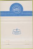 Matchbook Cover - Reynolds Insurance Agency Rushville IL 40 Strike
