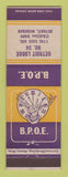 Matchbook Cover - Elks Lodge Detroit MI #34